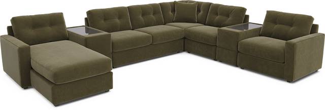 Moss 7 Pc ModularOne Sleeper - Thumbnail - Image 1