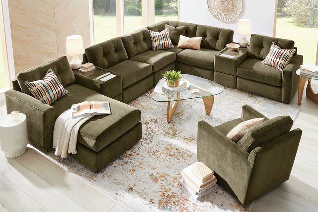 Moss 8 Pc ModularOne with Media Consoles - Thumbnail - Image 2