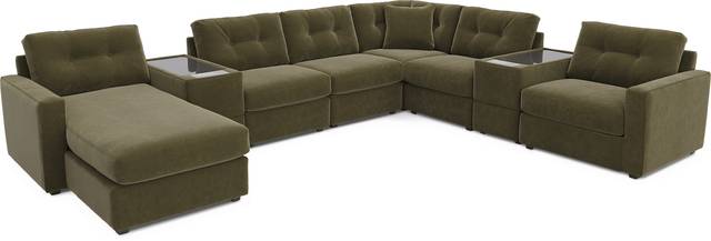 Moss 8 Pc ModularOne with Media Consoles - Thumbnail - Image 1