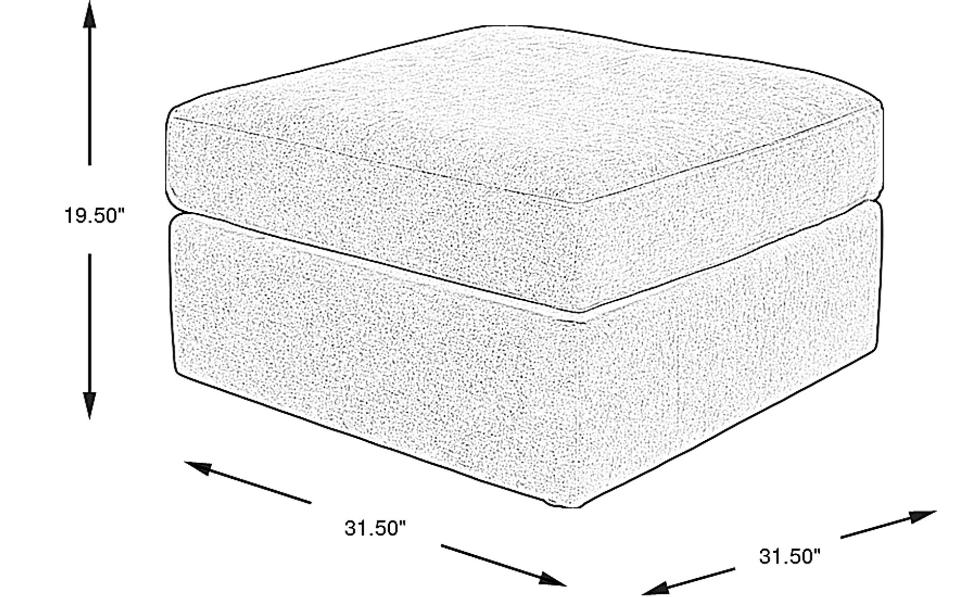 Dimension Image. Please refer to the Dimension Tab on this page for dimension details.