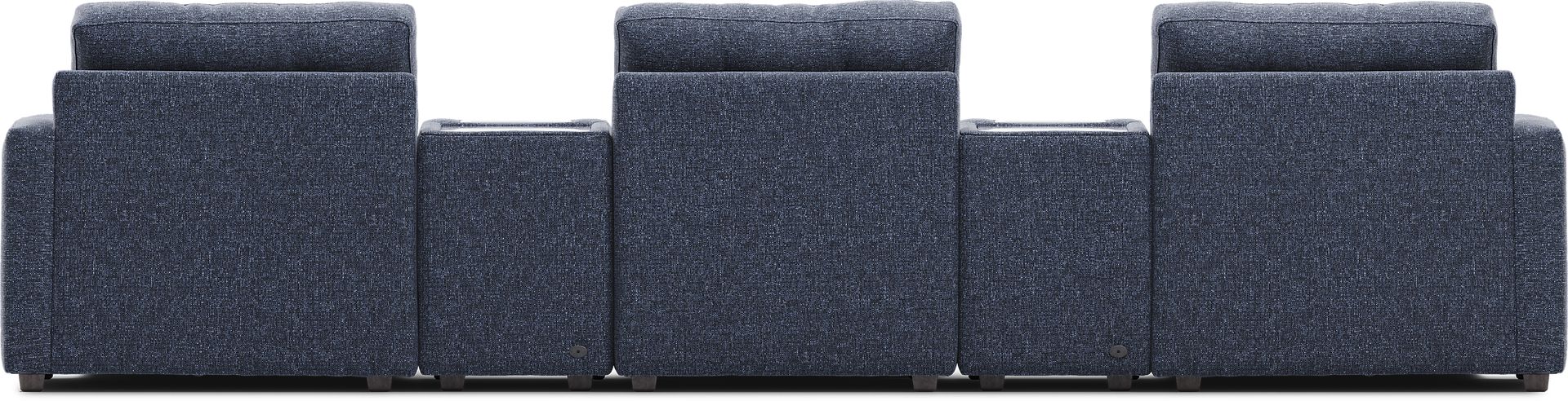 Navy 6 Pc ModularOne with Media Consoles - Image 3