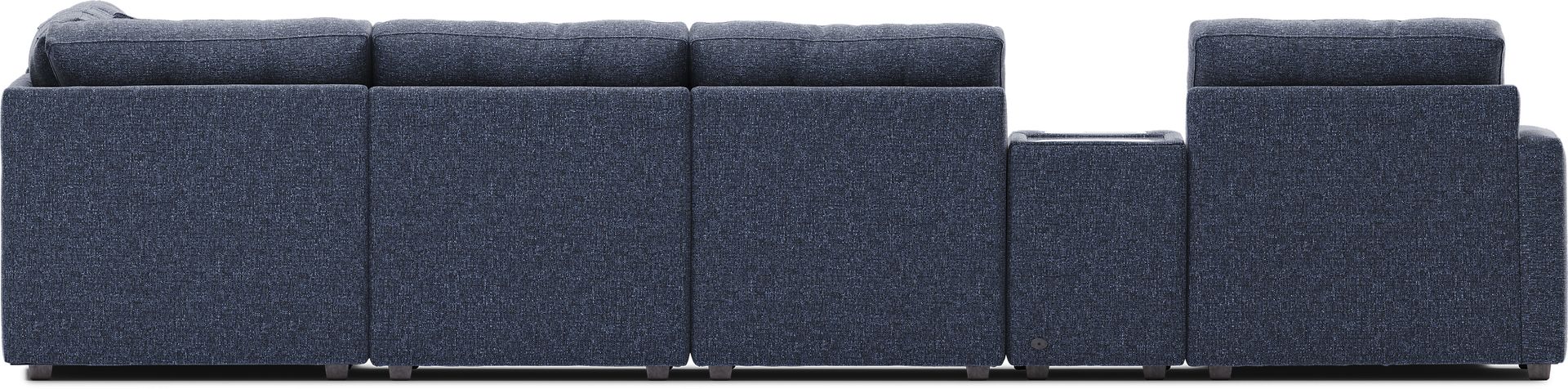 Navy 8 Pc ModularOne with Media Consoles - Image 3