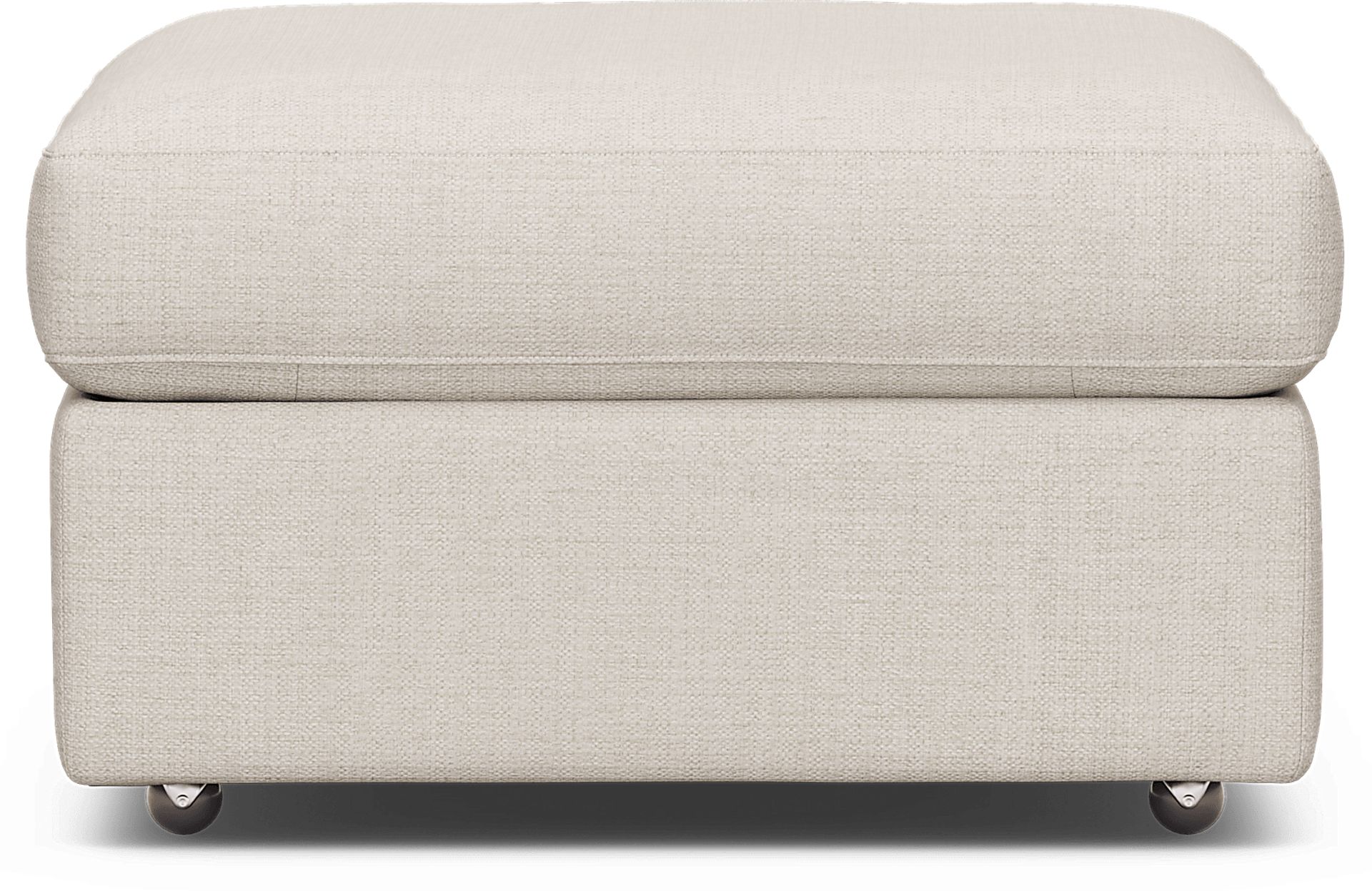 ModularOne Off-White Storage Bumper Ottoman - Image 3