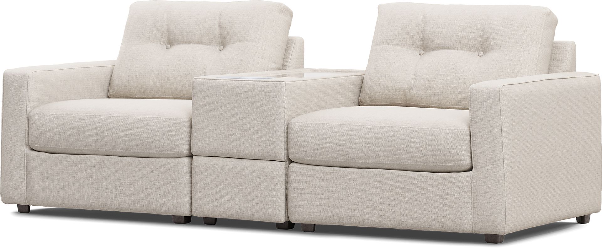 Oyster 3 Pc ModularOne with Media Console - Image 4