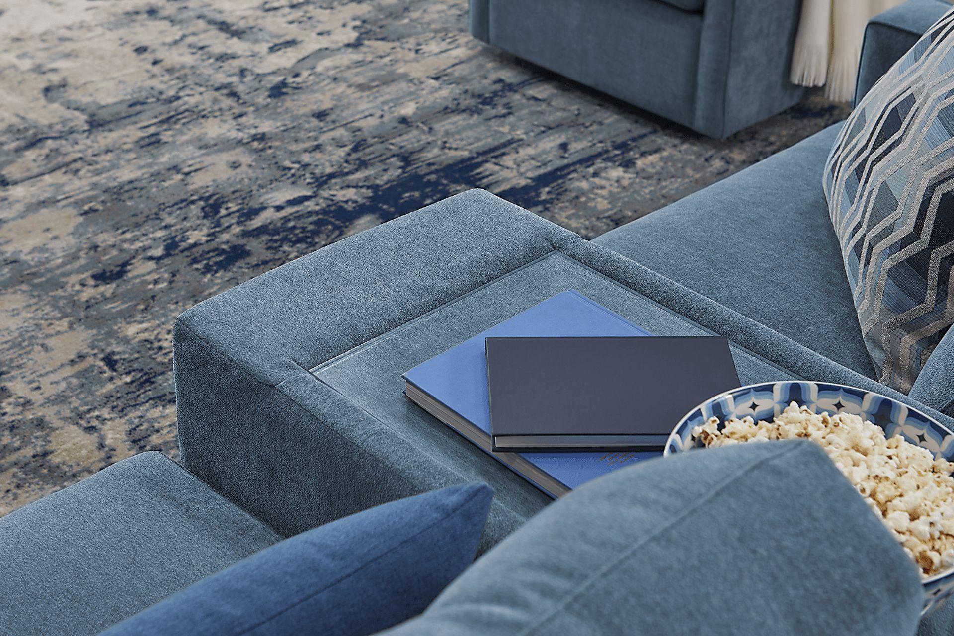 ModularOne Teal 3 Pc Sectional - Image 6