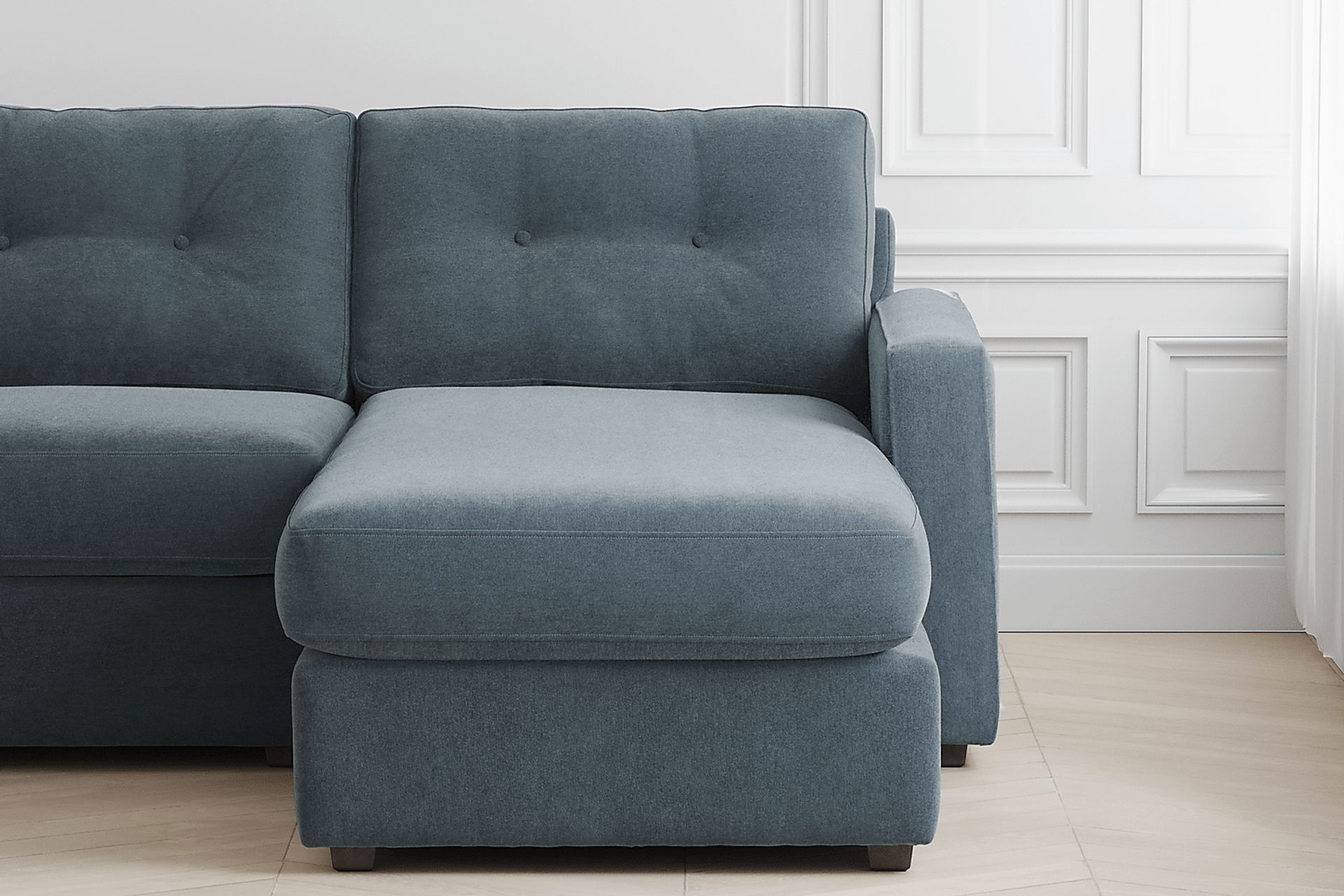 ModularOne Teal 4 Pc Sectional - Image 8
