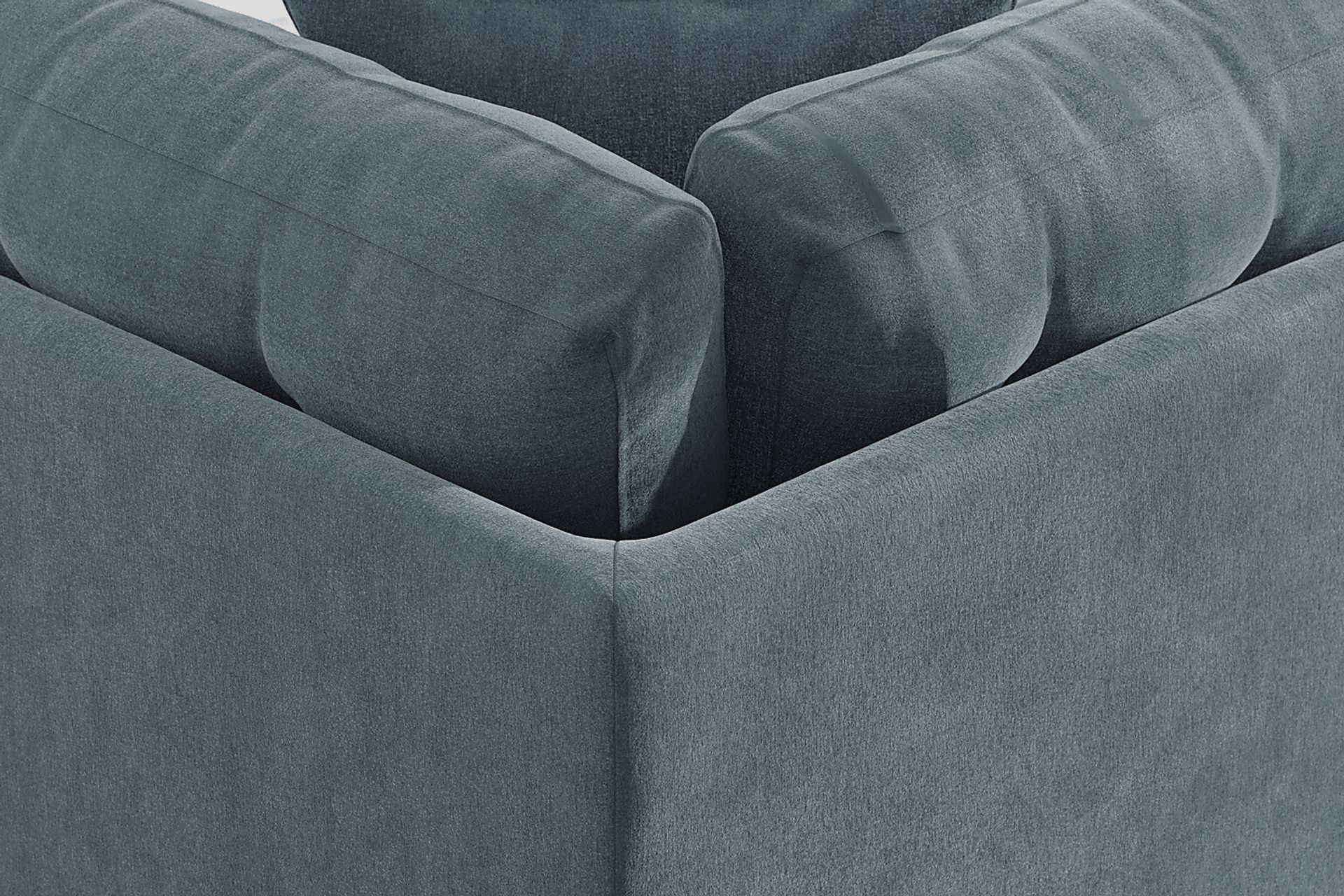 ModularOne Teal 8 Pc Sectional with Media Consoles - Image 8