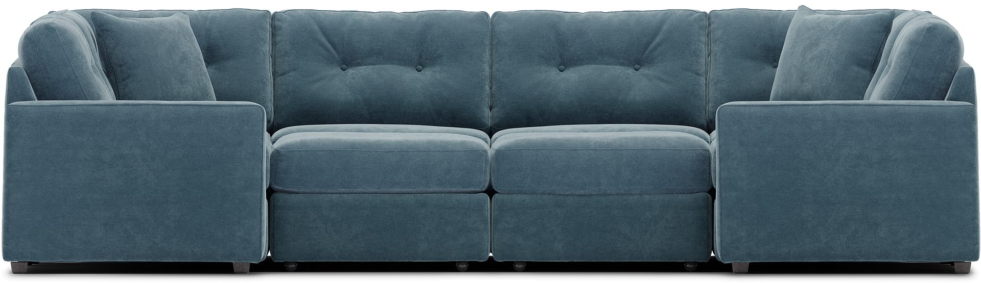 ModularOne Teal 8 Pc Sectional - Image 3