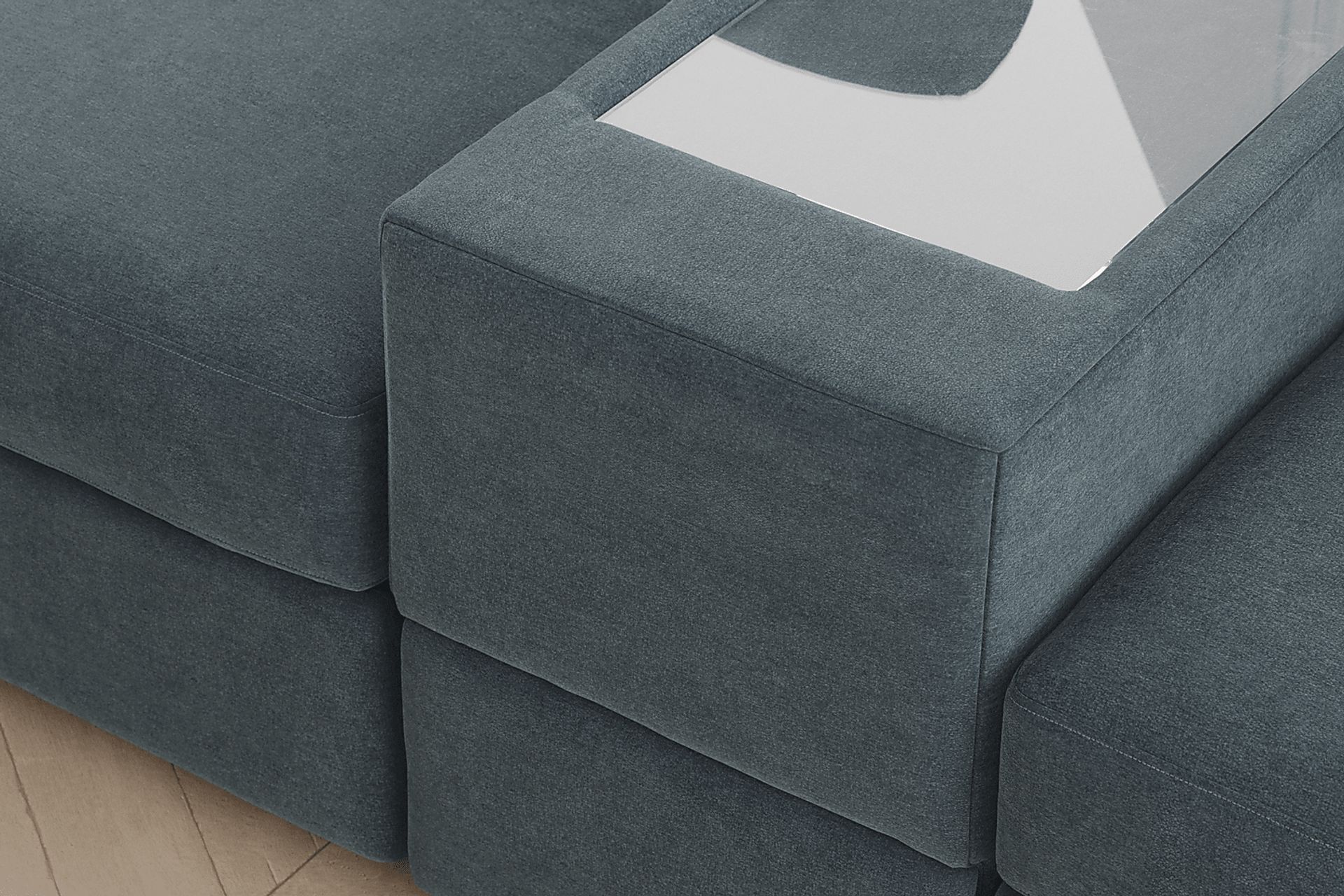 ModularOne Teal 8 Pc Sectional - Image 5