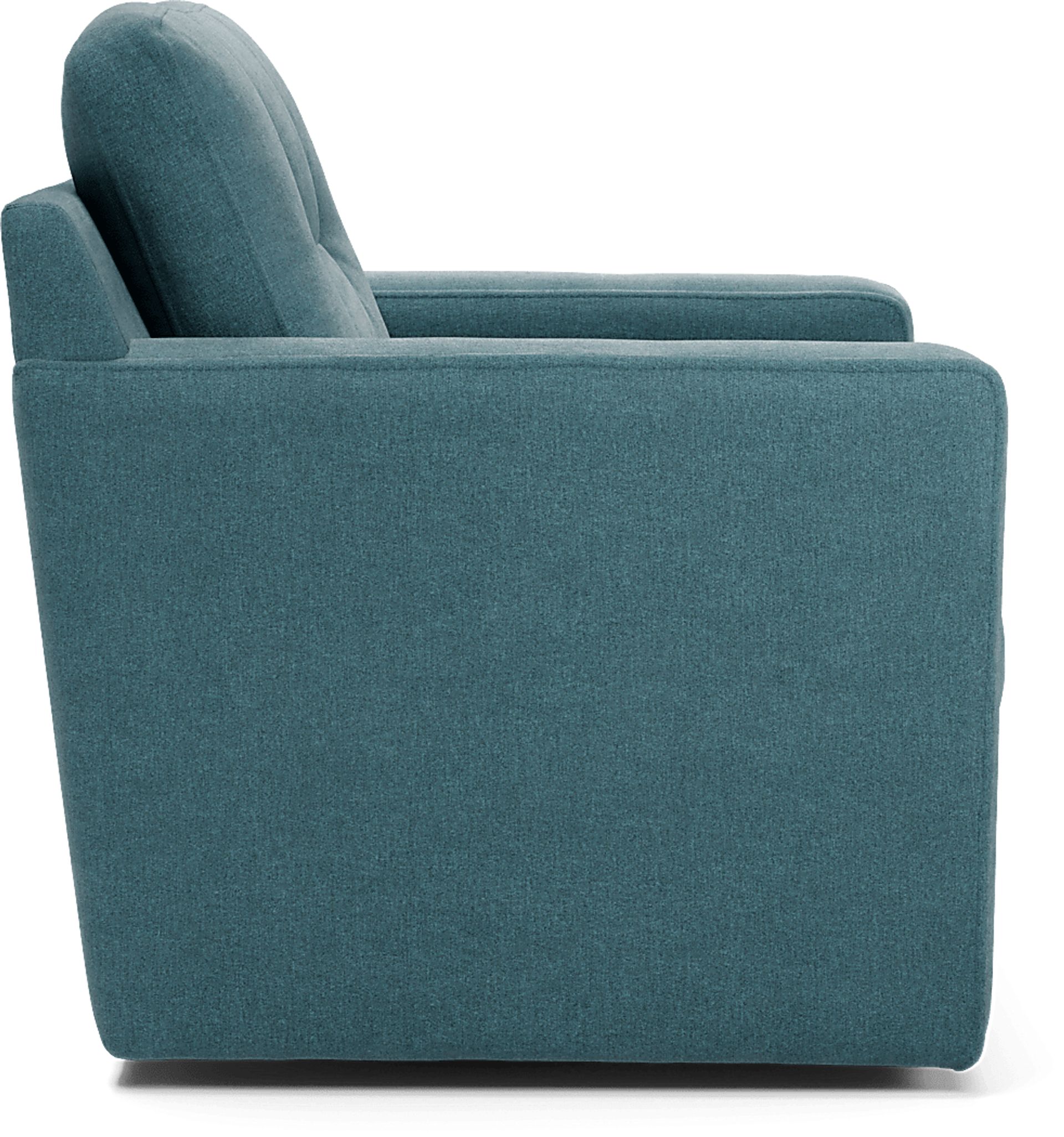 ModularOne Teal Swivel Accent Chair - Image 3