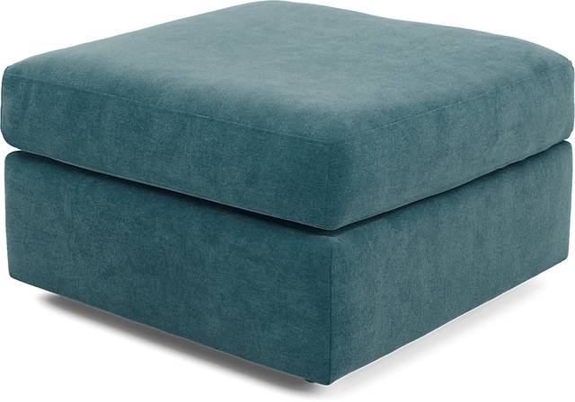 ModularOne Teal Bumper Ottoman - Thumbnail - Image 1