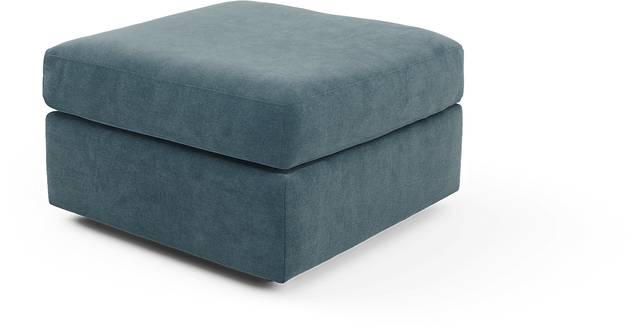 ModularOne Teal Bumper Ottoman - Thumbnail - Image 1