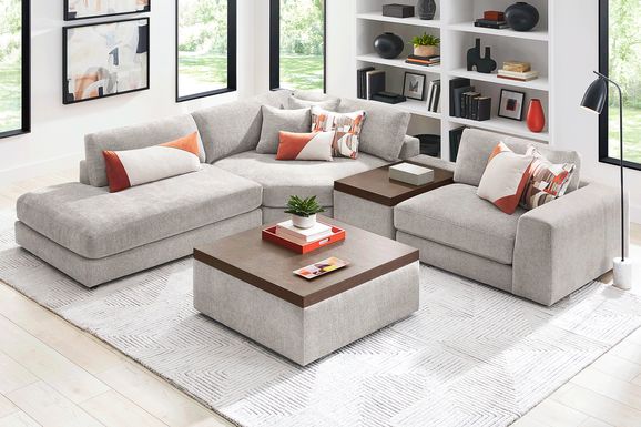 Gray 4 Pc ModularThree