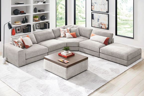 Gray 5 Pc ModularThree