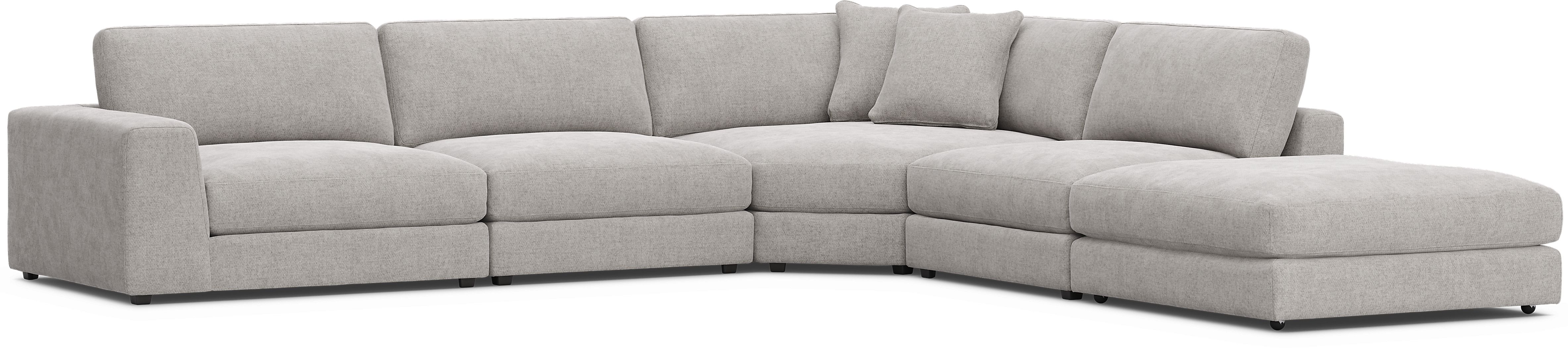 Gray 4 Pc ModularThree - Thumbnail 4