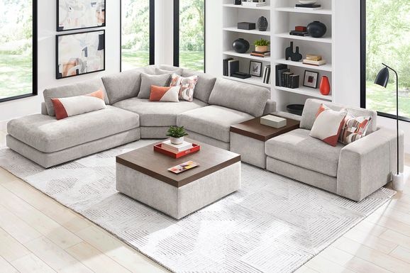 Gray 5 Pc ModularThree