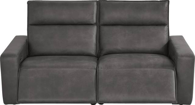 ModularTwo Charcoal 2 Pc Dual Power Reclining Loveseat - Thumbnail - Image 1
