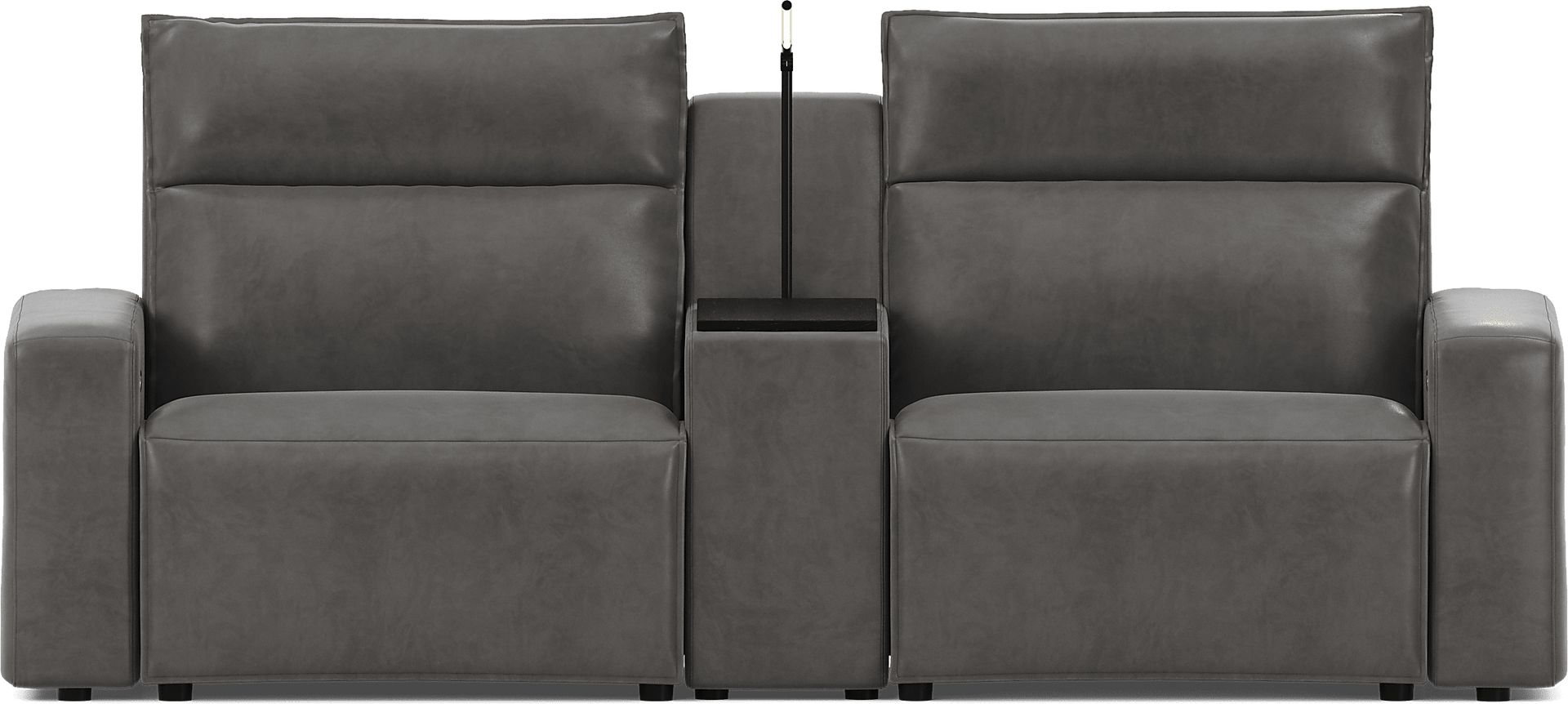 Charcoal 3 Pc Dual Power Reclining ModularTwo - Image 3