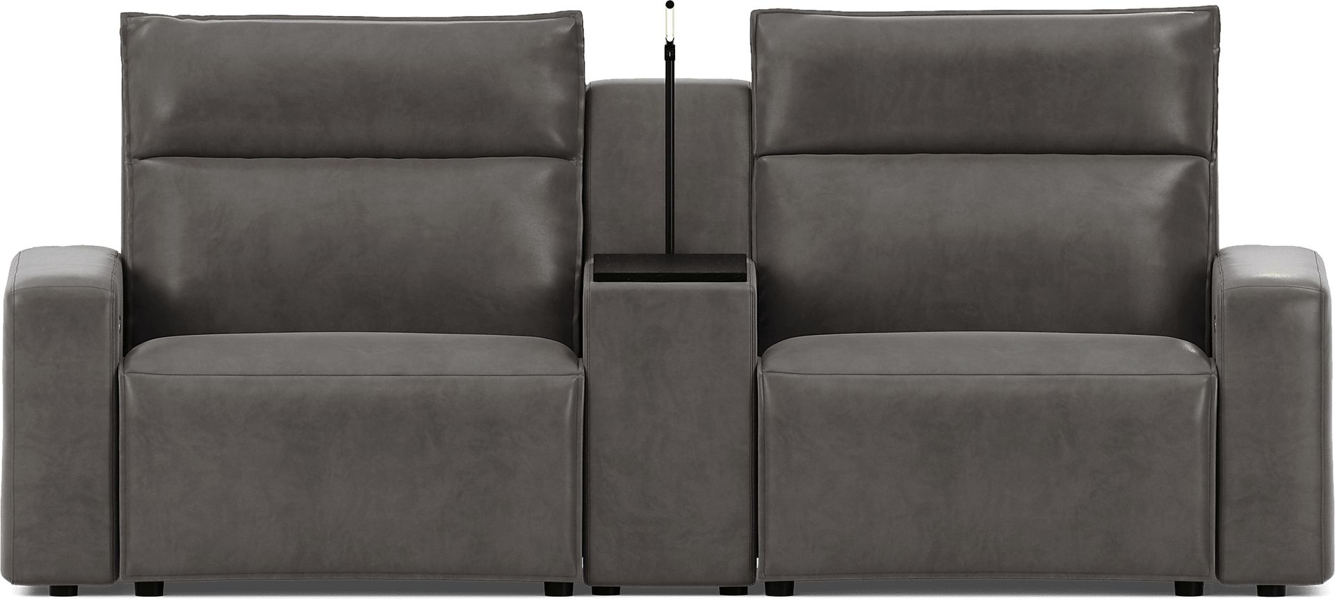 Charcoal 3 Pc Dual Power Reclining ModularTwo - Image 3