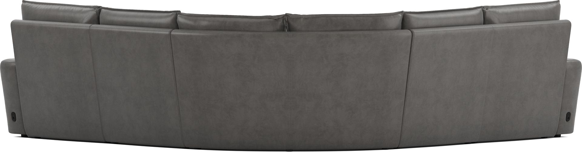 ModularTwo Charcoal 5 Pc Dual Power Reclining Sectional - Image 3