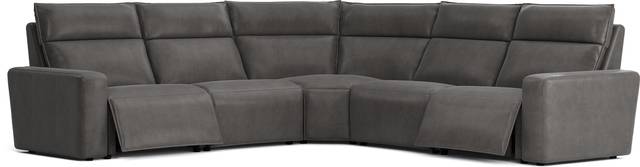 Charcoal Fabric 5 Pc Dual Power Reclining ModularTwo - Thumbnail - Image 1