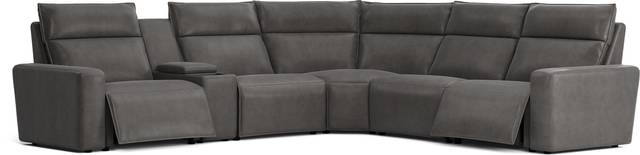 Charcoal 6 Pc Dual Power Reclining ModularTwo - Thumbnail - Image 1