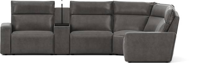 Charcoal 6 Pc Dual Power Reclining ModularTwo - Thumbnail - Image 3