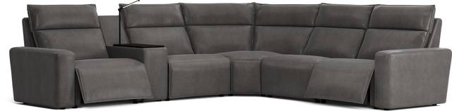 Charcoal 6 Pc Dual Power Reclining ModularTwo - Thumbnail - Image 1