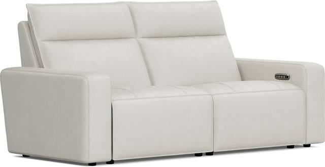 ModularTwo Light Gray 2 Pc Dual Power Reclining Loveseat - Thumbnail - Image 3