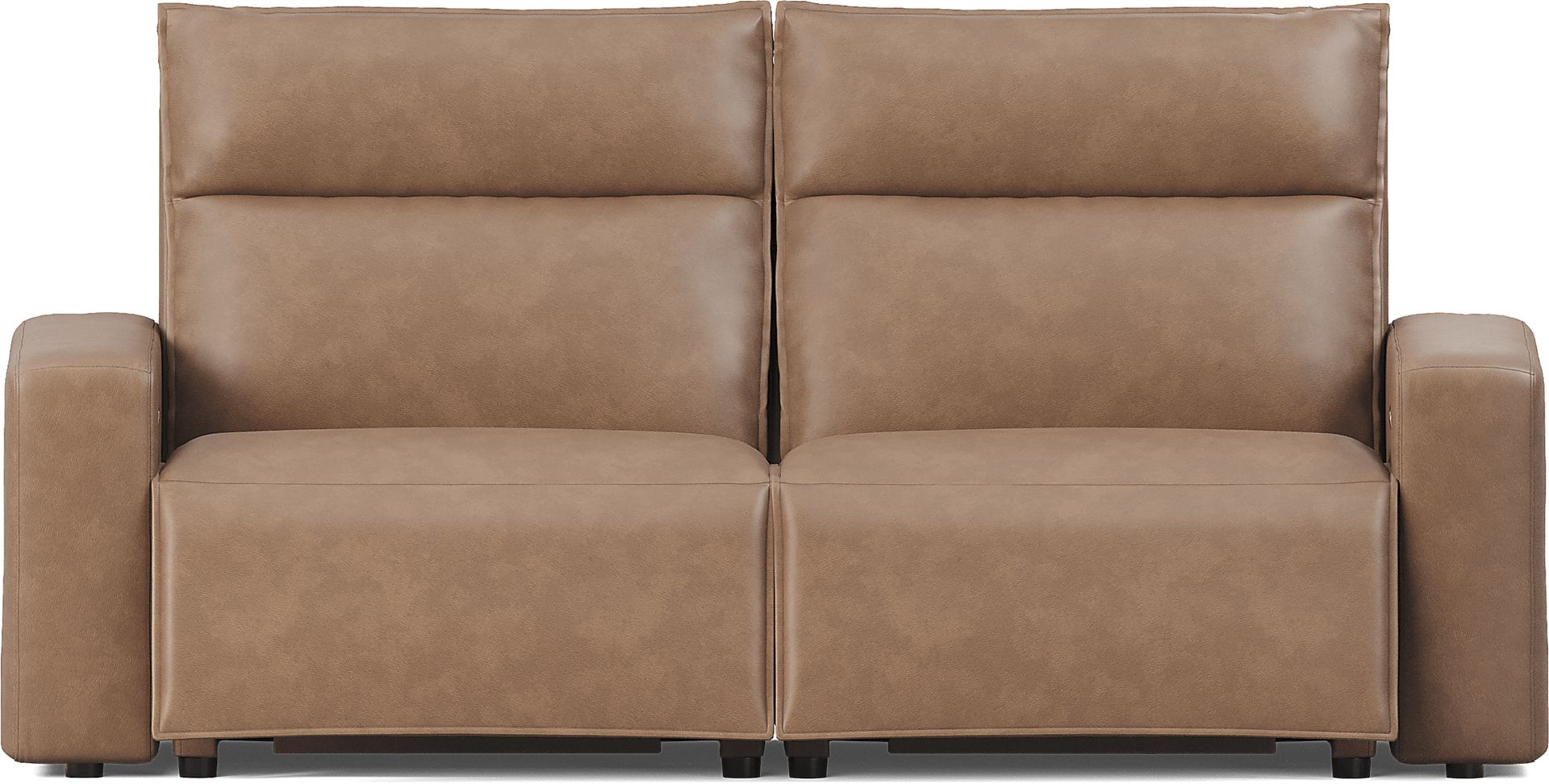 ModularTwo Saddle 2 Pc Dual Power Reclining Loveseat - Image 1