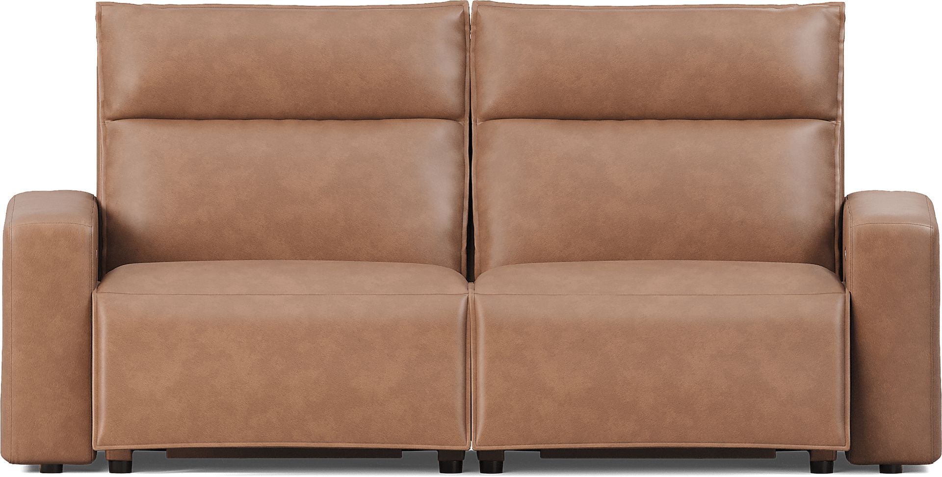 ModularTwo Saddle 2 Pc Dual Power Reclining Loveseat - Image 1