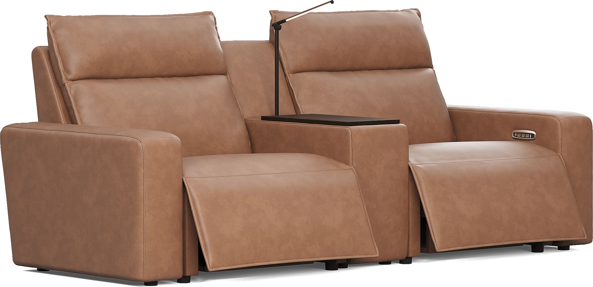 Saddle 3 Pc Dual Power Reclining ModularTwo - Image 1