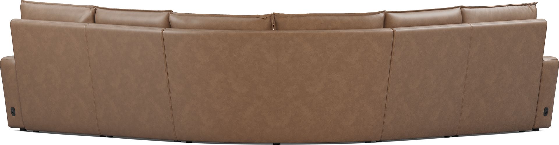 ModularTwo Saddle 5 Pc Dual Power Reclining Sectional - Image 3