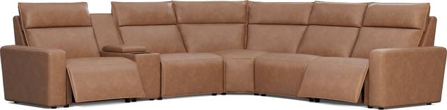 Saddle 6 Pc Dual Power Reclining ModularTwo - Thumbnail - Image 1
