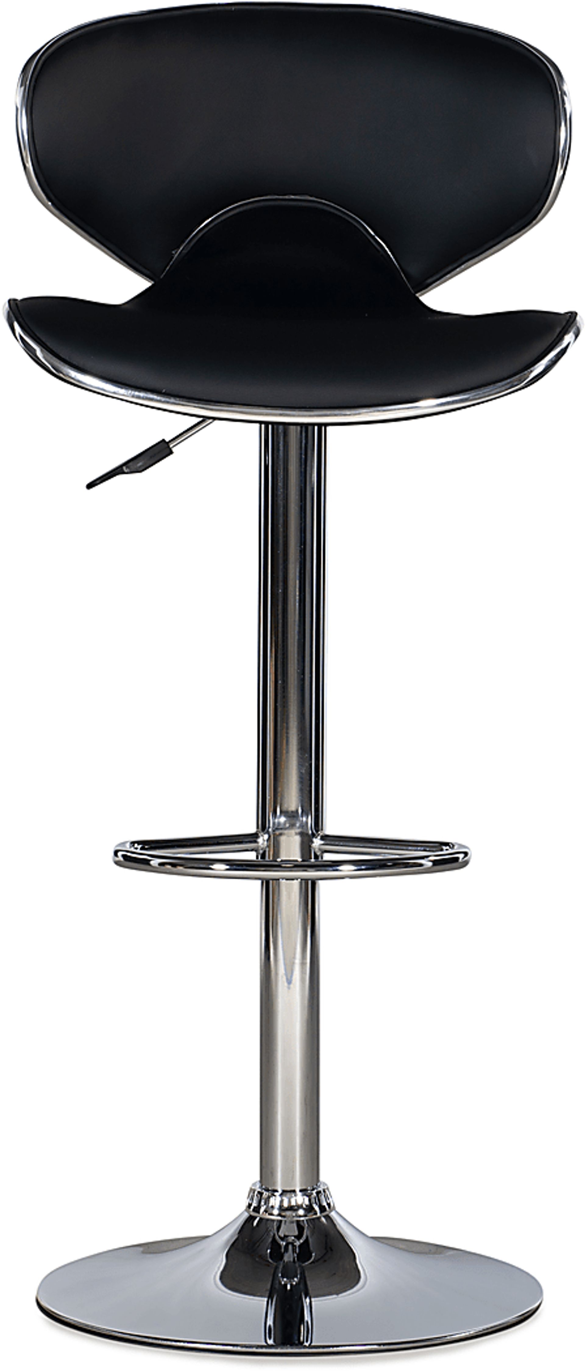 Moeta Black Desk Stool - Image 3