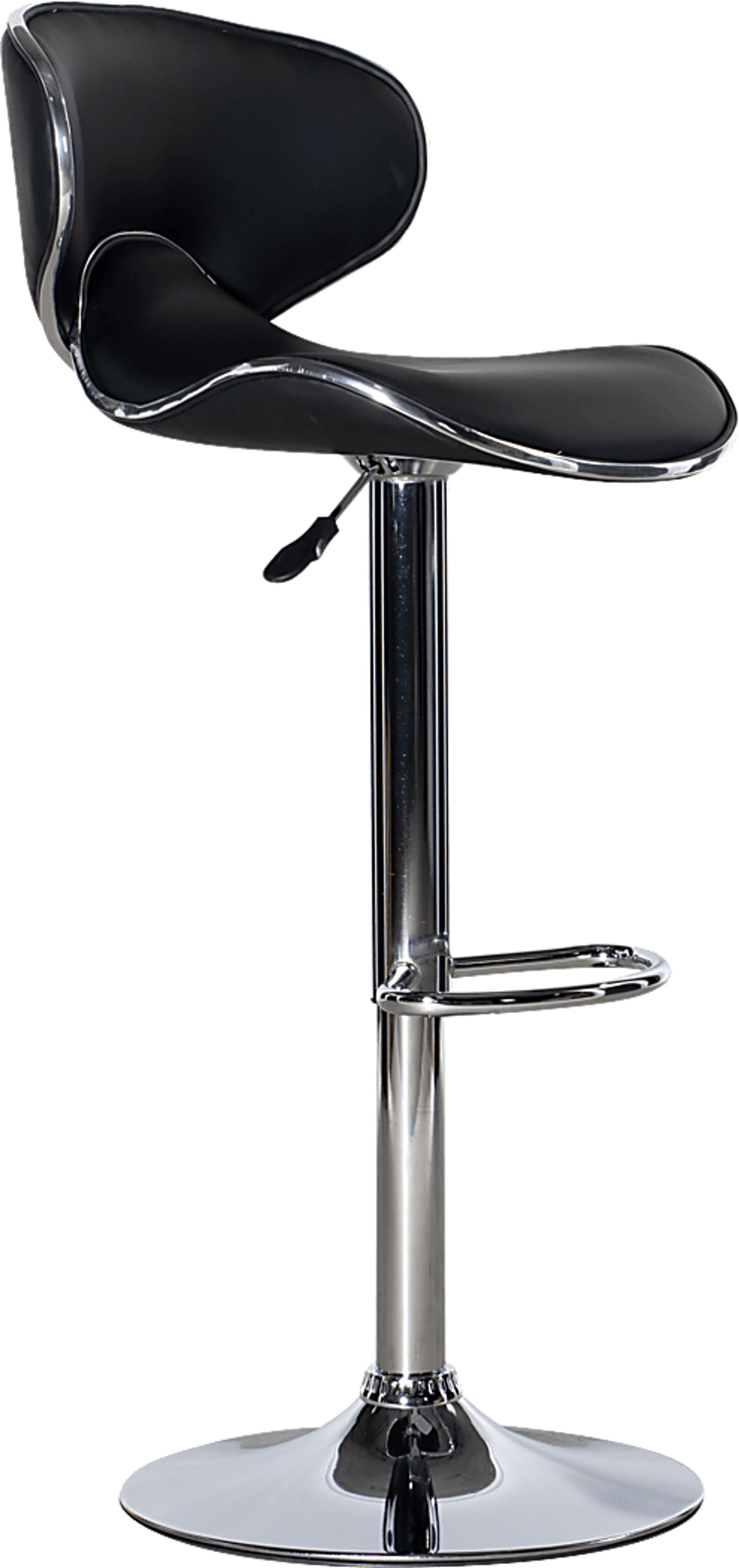Moeta Black Desk Stool - Image 1