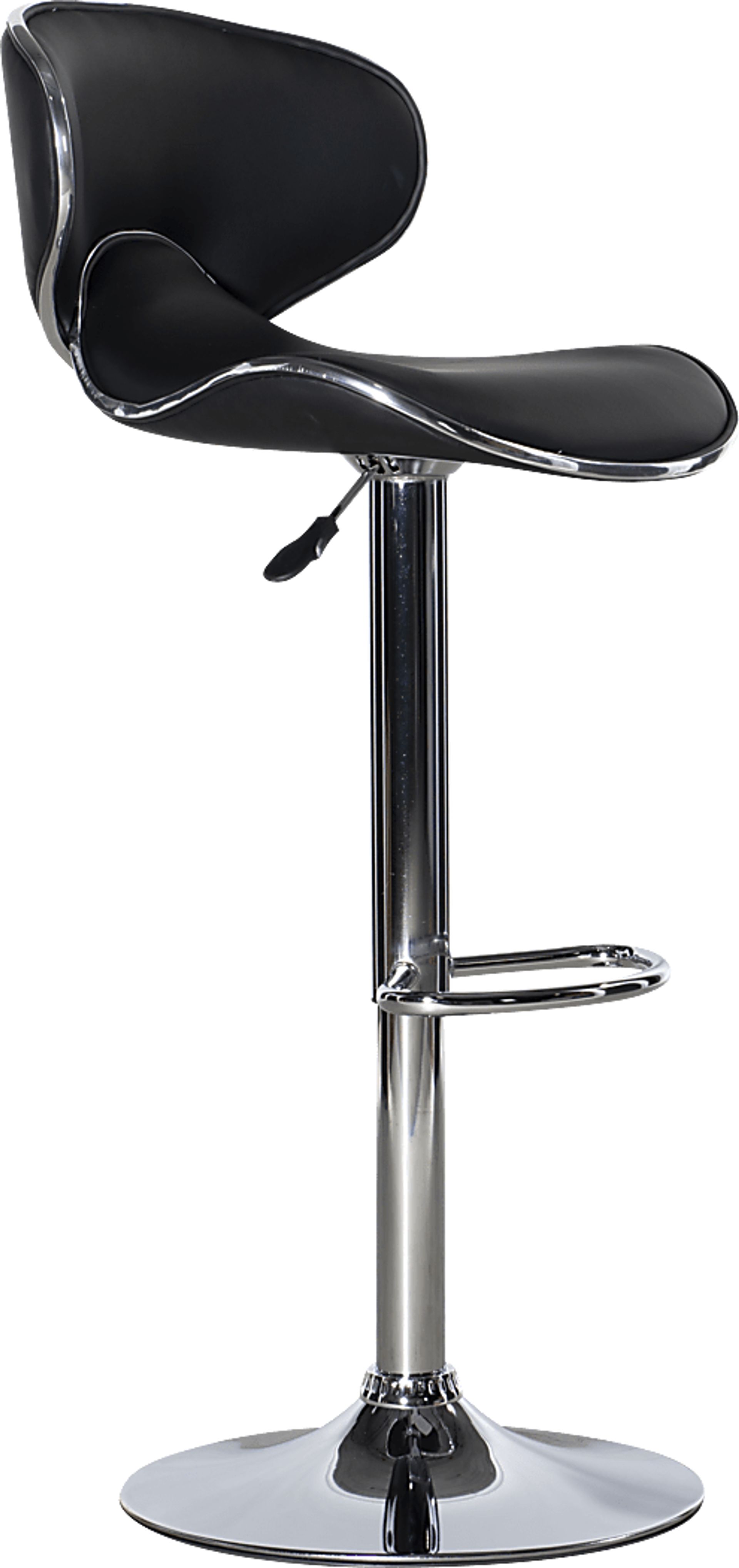 Moeta Black Desk Stool - Image 1