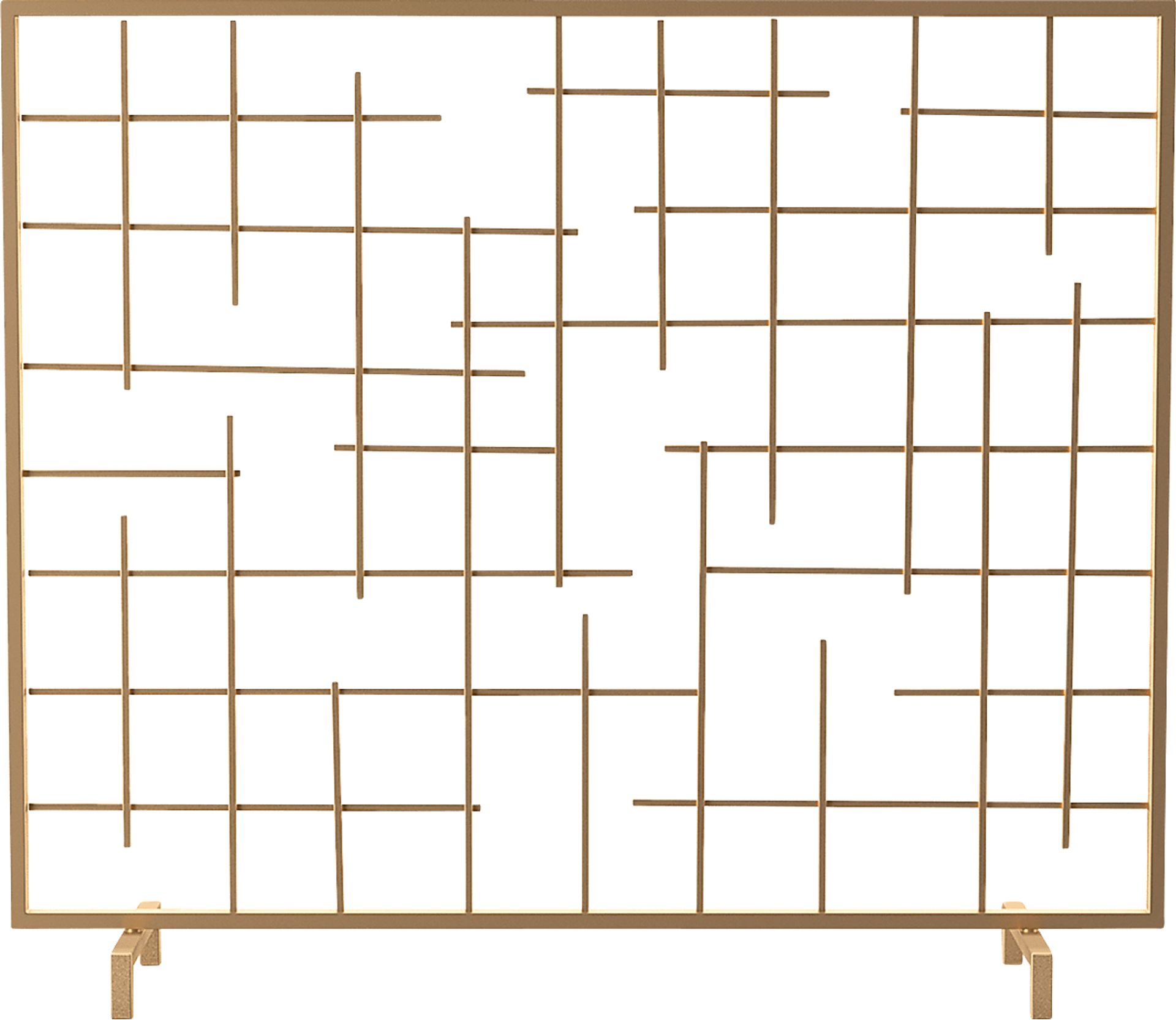 Moffre Gold Fireplace Screen - Image 2