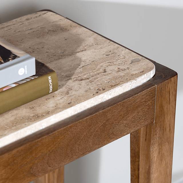 Mohlin Brown Sofa Table - Thumbnail - Image 3