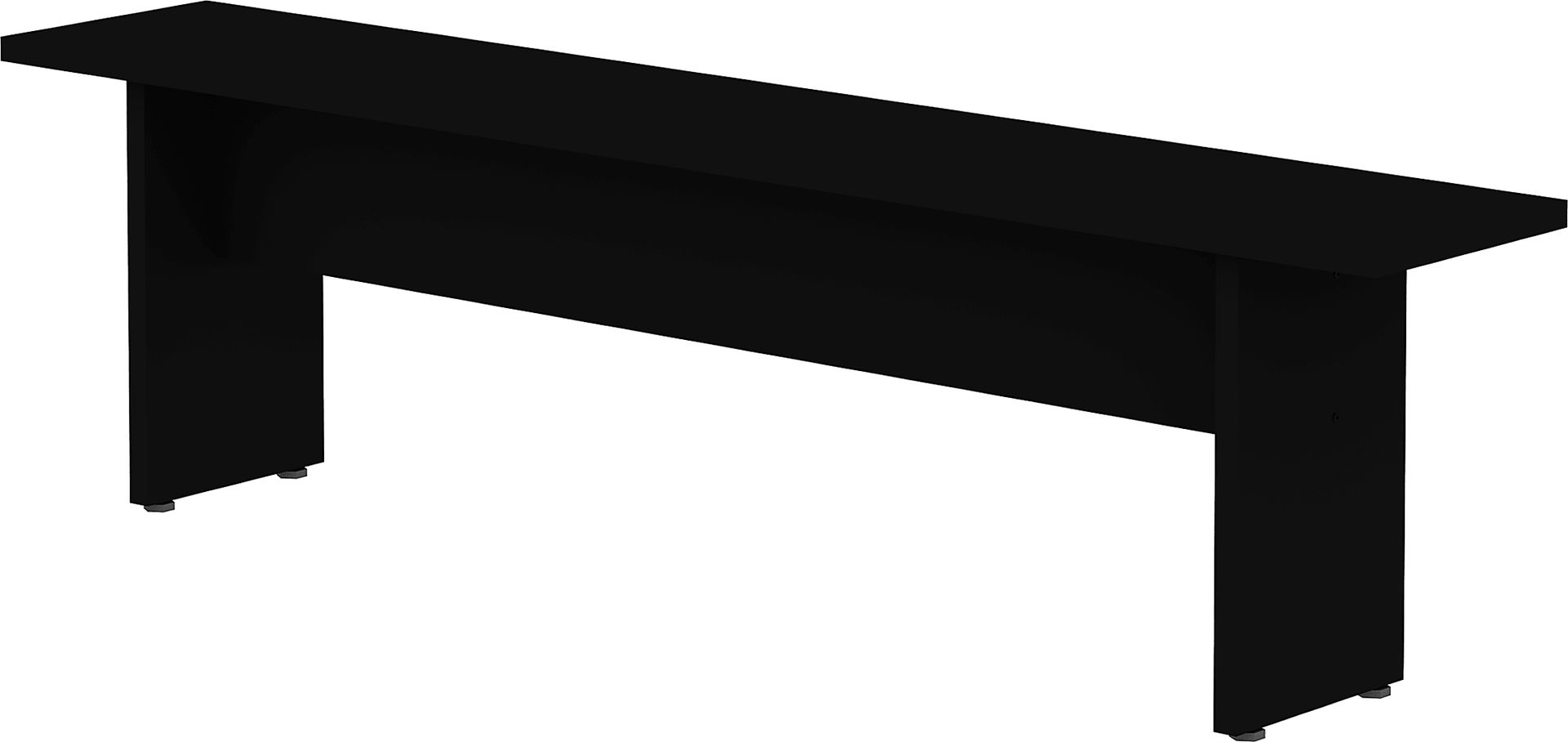 Mokema Black Dining Bench - Image 1