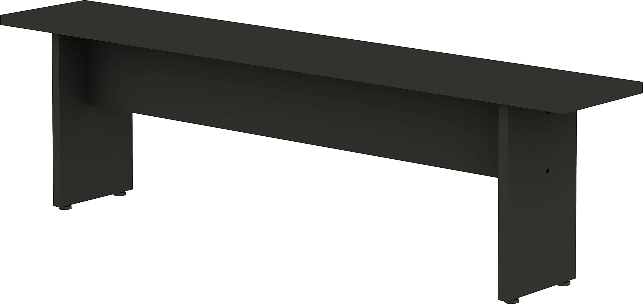 Mokema Gray Dining Bench