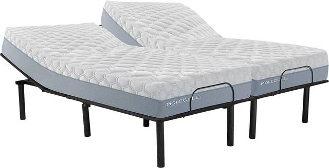 MOLECULE 2 Mattress with Microban Split King Mattress with Head Up Only Base - Thumbnail - Image 1