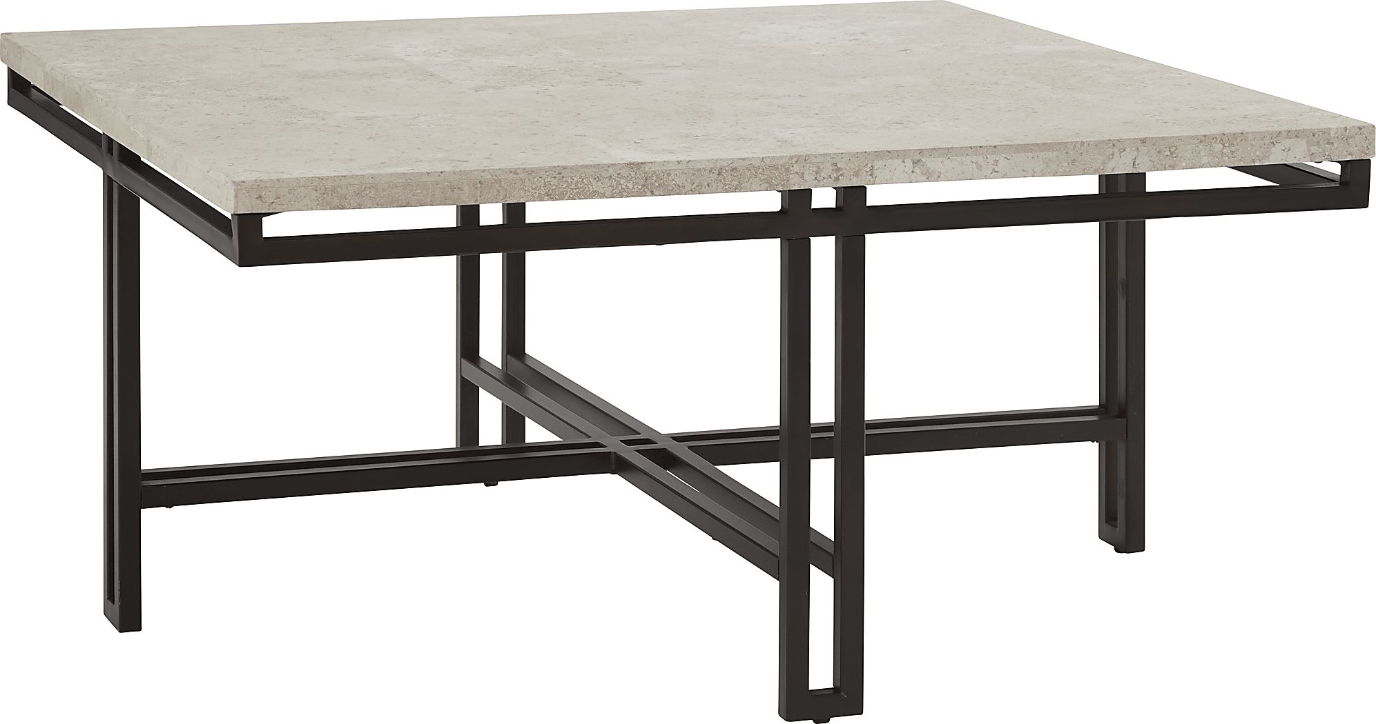 Workbench Small Rectangular Cocktail Table Hammary
