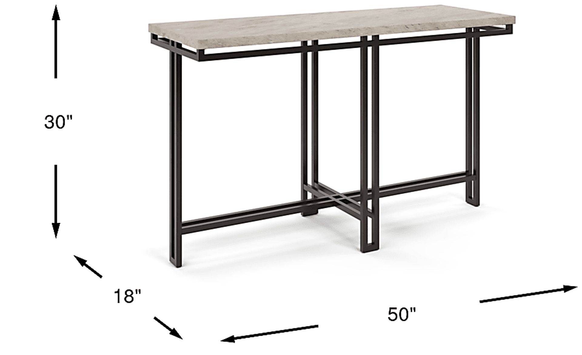 Dimension Image. Please refer to the Dimension Tab on this page for dimension details.