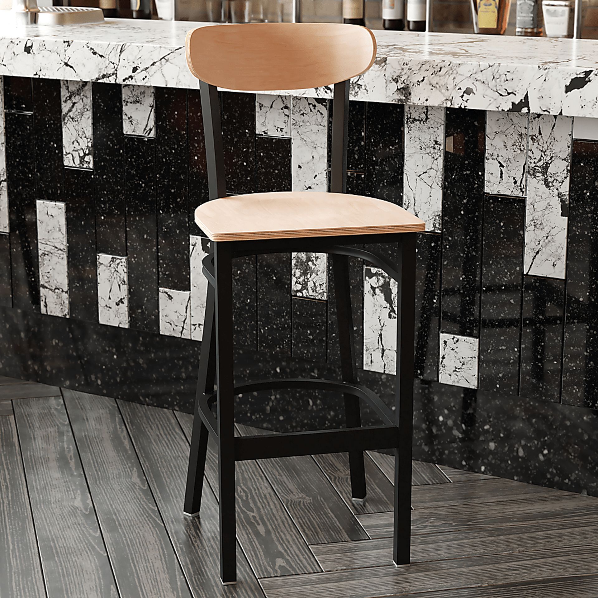 Mollalla Natural Barstool - Image 2