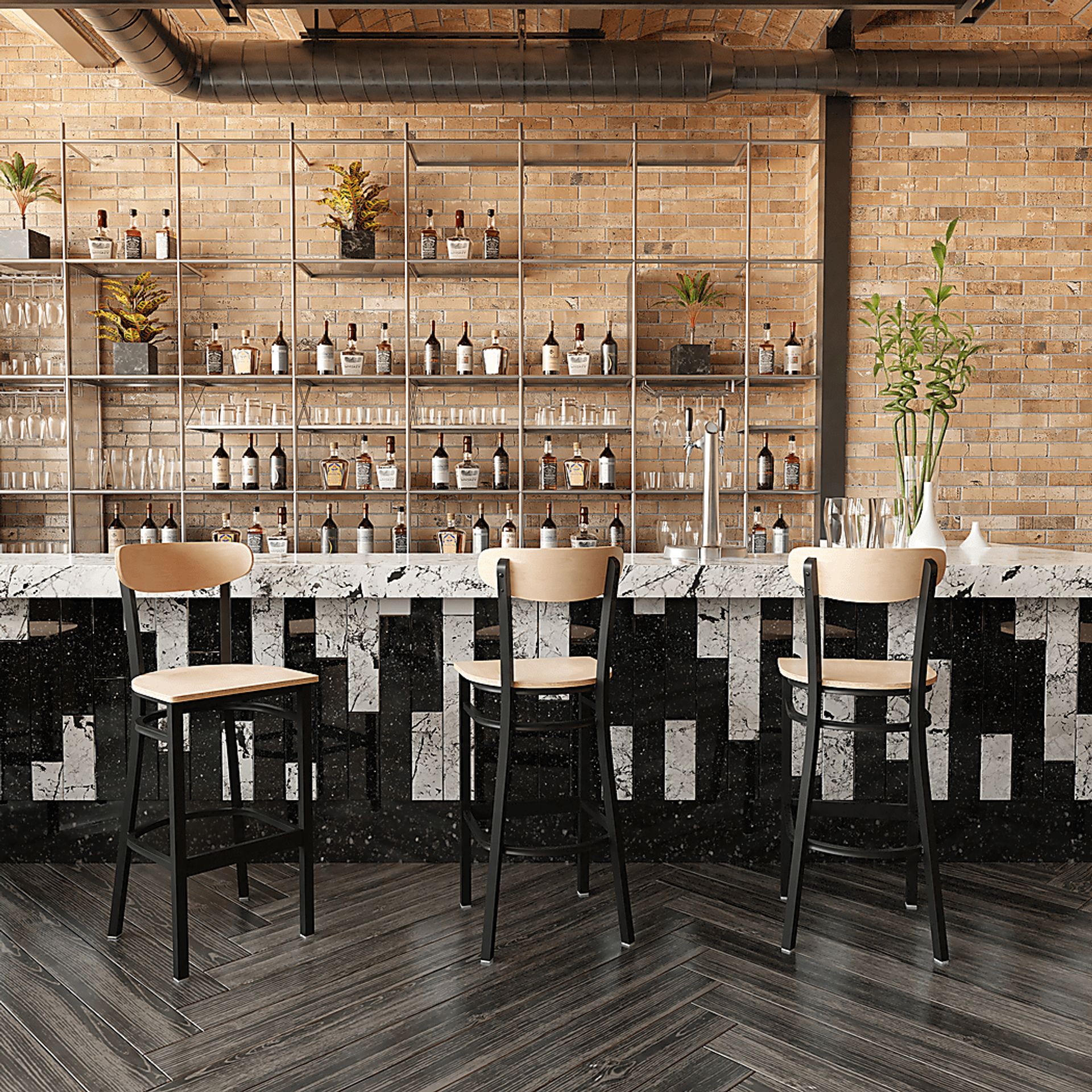 Mollalla Natural Barstool - Image 3