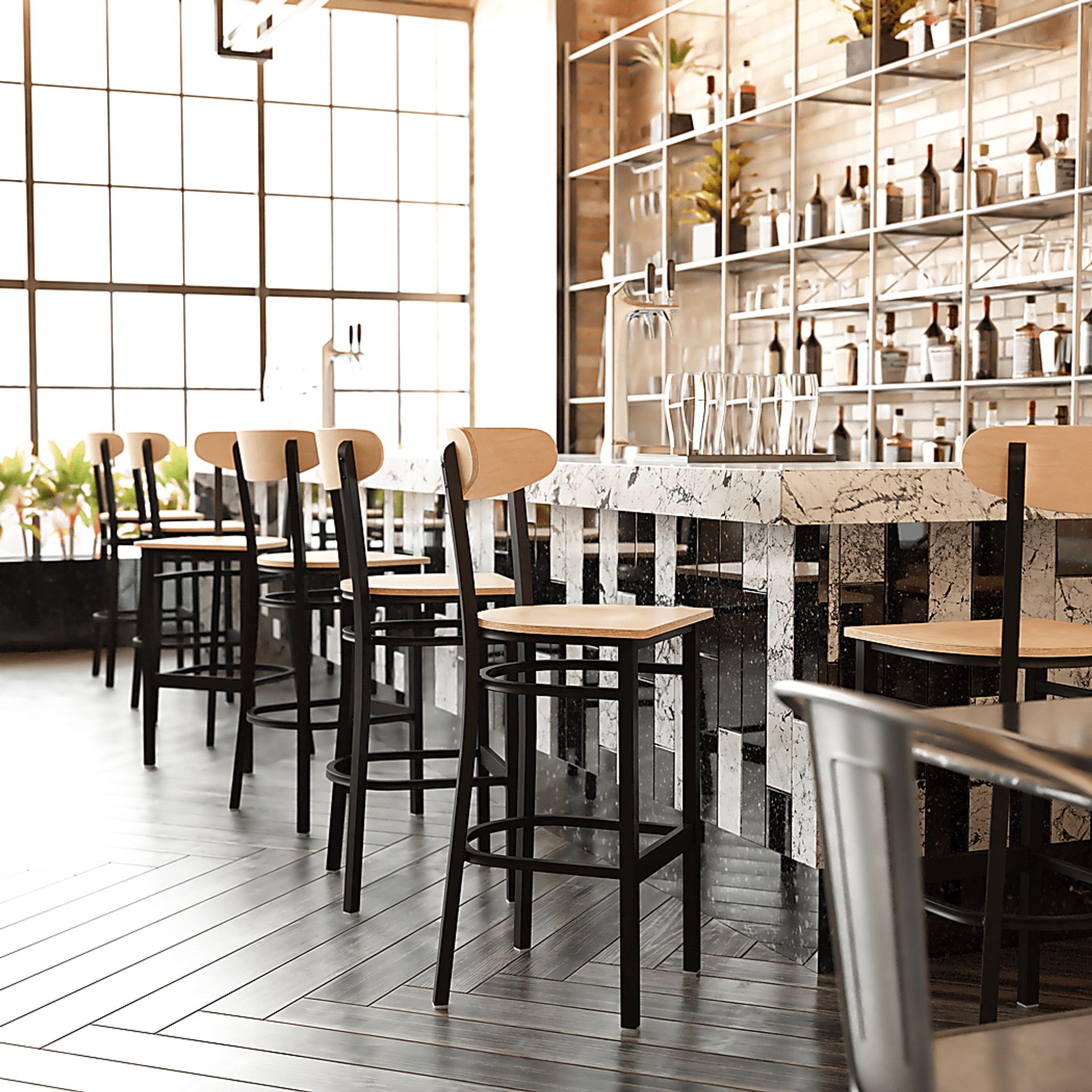 Mollalla Natural Barstool - Image 4