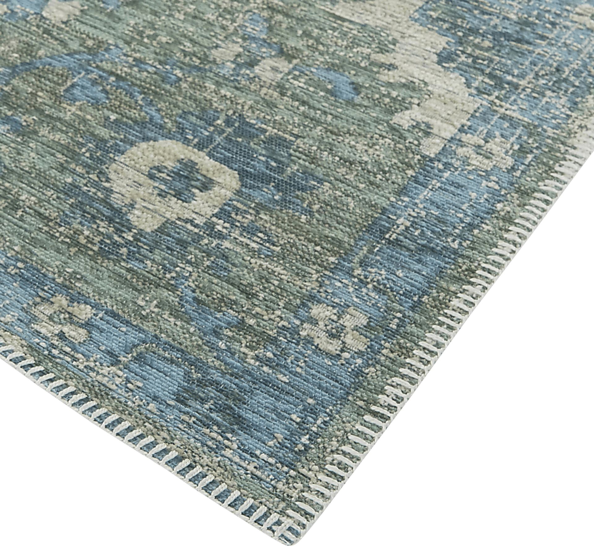 Mollea Blue 7'10 x 10' Rug - Image 4