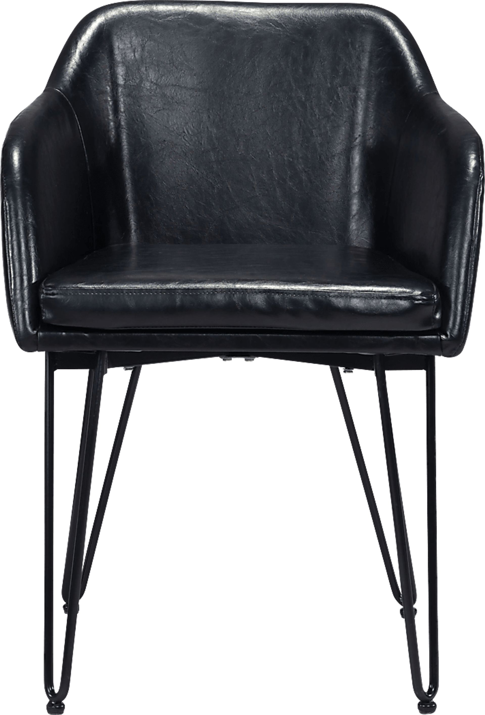 Momoko Black Dining Chair, Set of 2 - Image 3