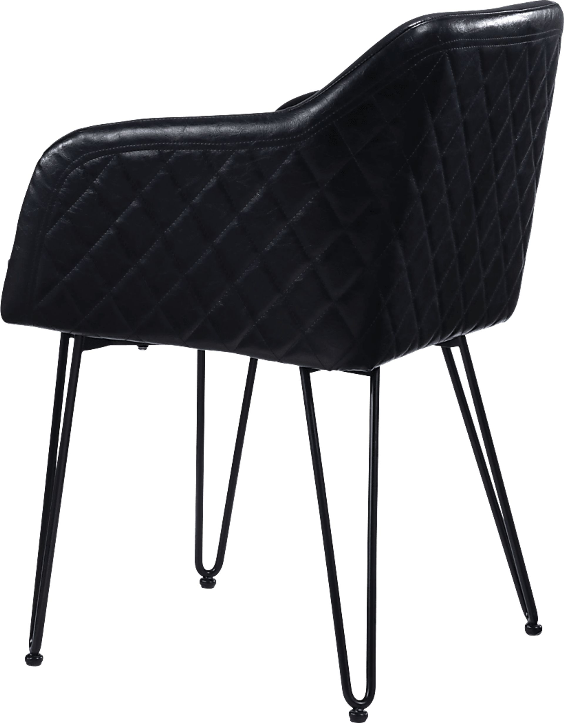 Momoko Black Dining Chair, Set of 2 - Image 5